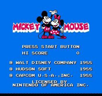 Mickey Mousecapade NES