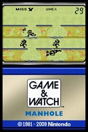 Game & Watch: Manhole Nintendo DS