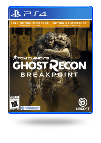 Tom Clancy's Ghost Recon Breakpoint Gold Edition Steelbook PlayStation 4