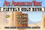 An American Tail: Fievel's Gold Rush Game Boy Advance