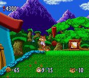 Bubsy in Claws Encounters of the Furred Kind SNES for sale