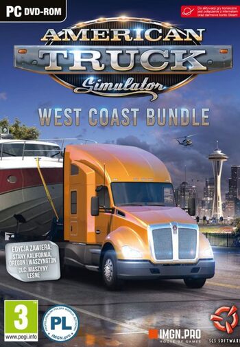American Truck Simulator West Coast Bundle Steam Key GLOBAL