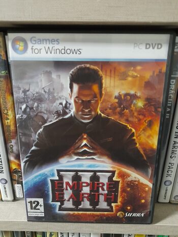 videojuego pc físico empire earth 3 