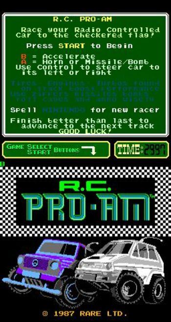 R.C. Pro-Am NES