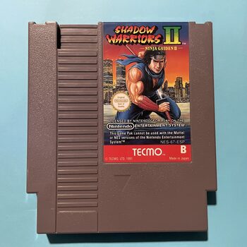 Shadow Warriors II - Ninja Gaiden II NES