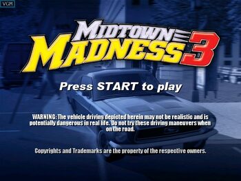 Midtown Madness 3 Xbox