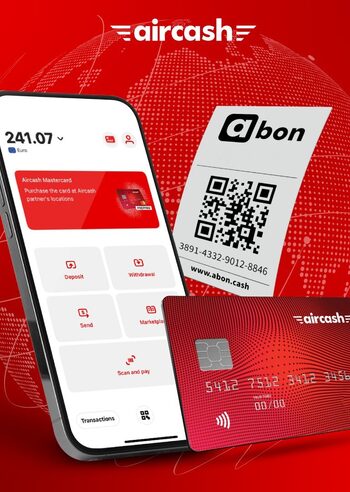 Aircash A-bon Mastercard 50 PLN Voucher POLAND