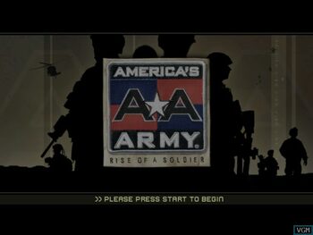 America's Army: Rise of a Soldier Xbox