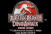 Jurassic Park III: Island Attack Game Boy Advance