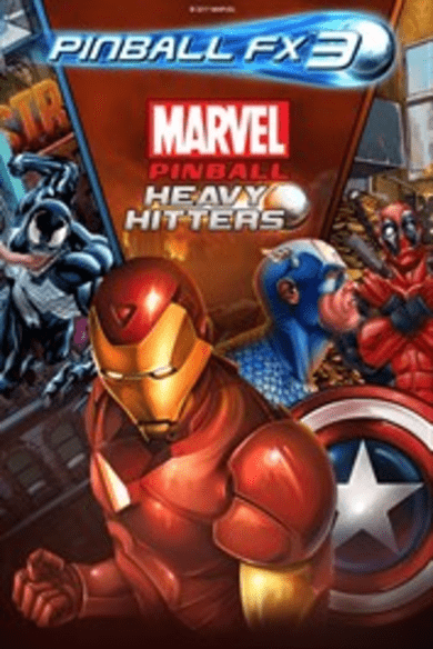 E-shop Pinball FX3 - Marvel Pinball: Heavy Hitters (DLC) (PC) Steam Key GLOBAL