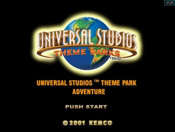 Universal Studios Theme Parks Adventure Nintendo GameCube