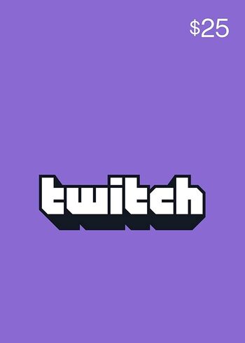 Twitch Gift Card 25 USD Clé UNITED STATES