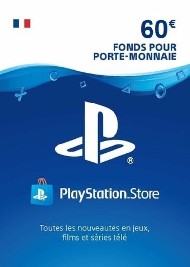E-shop PlayStation Network Card 60 EUR (FR) PSN Key FRANCE