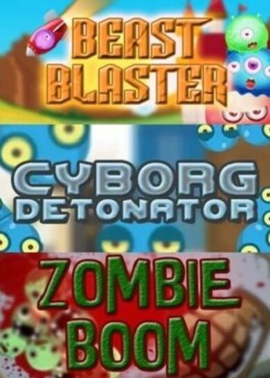 E-shop Cyborg Detonator + Zombie Boom + Beast Blaster Steam Key GLOBAL