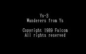 Redeem Ys III: Wanderers from Ys SNES