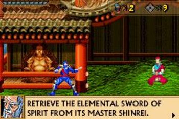 The Revenge of Shinobi (2002) Game Boy Advance for sale