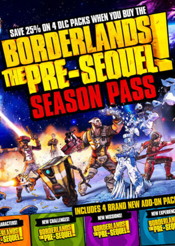 Borderlands: The Pre-Sequel - Season Pass (DLC) Steam Key BRAZIL