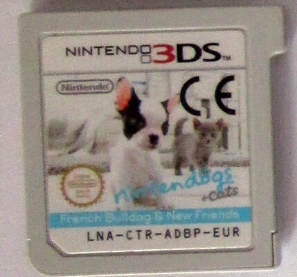 nintendogs + cats: French Bulldog & New Friends Nintendo 3DS