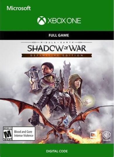 E-shop Middle-earth: Shadow of War (Definitive Edition) XBOX LIVE Key ARGENTINA