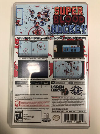 Super Blood Hockey Nintendo Switch for sale