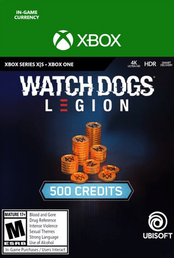 WATCH DOGS: LEGION - 500 WD CREDITS PACK Xbox Live Key UNITED STATES