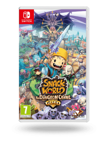 SNACK WORLD: THE DUNGEON CRAWL GOLD (Snack World - De Mazmorra En Mazmorra) Nintendo Switch