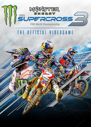 Monster Energy Supercross : The Official Videogame 3 clé Steam GLOBAL