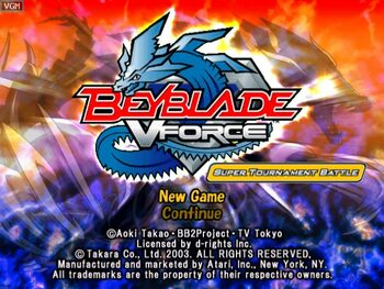 BeyBlade VForce: Super Tournament Battle Nintendo GameCube