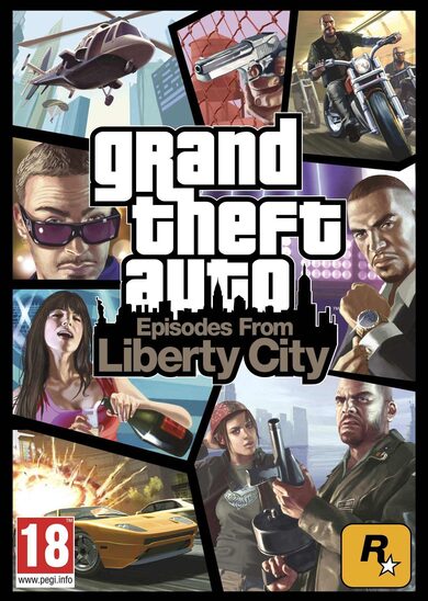 Grand Theft Auto: Episodes from Liberty City cover