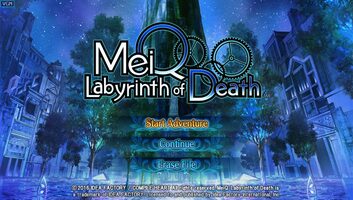 MeiQ: Labyrinth of Death PS Vita