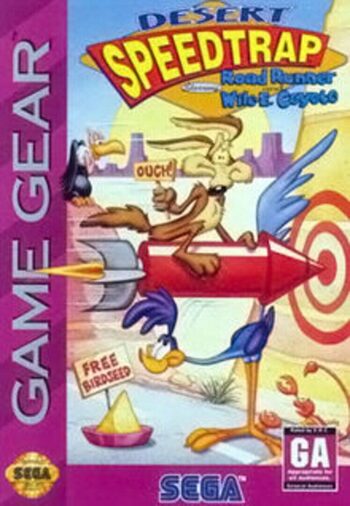 Desert Speedtrap Starring Road Runner & Wile E. Coyote Game Gear