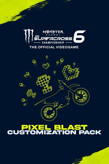Monster Energy Supercross 6 - Customization Pack Pixel Blast (DLC) (PS4/PS5) PSN Key EUROPE