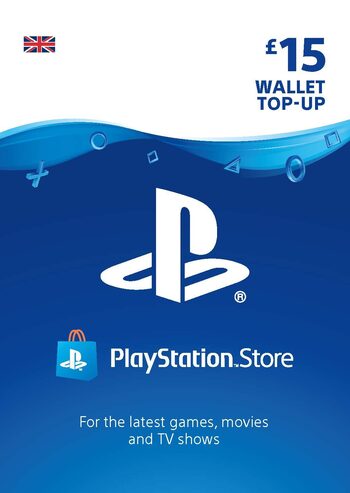 PlayStation Network Card 15 GBP (UK) PSN Key UNITED KINGDOM