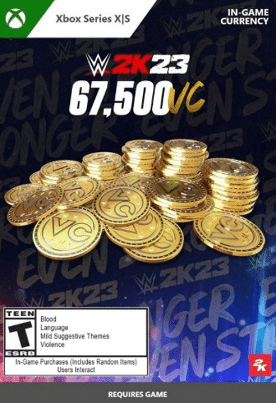 E-shop WWE 2K23 67,500 Virtual Currency Pack for Xbox Series X|S Key GLOBAL