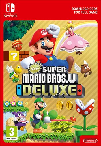 New Super Mario Bros. U Deluxe (Nintendo Switch) eShop Clave EUROPA