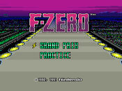 F-Zero SNES