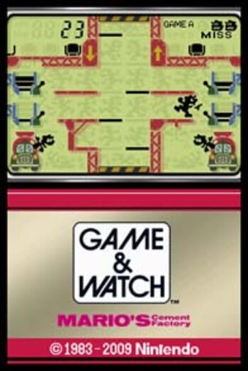 Game & Watch: Mario's Cement Factory Nintendo DS