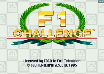 F1 Challenge (1996) SEGA Saturn