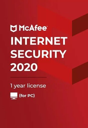 McAfee Internet Security - 1 Year - 3 Devices - Key GLOBAL