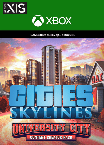 Cities: Skylines - Content Creator Pack: University City (DLC) XBOX LIVE Key EUROPE