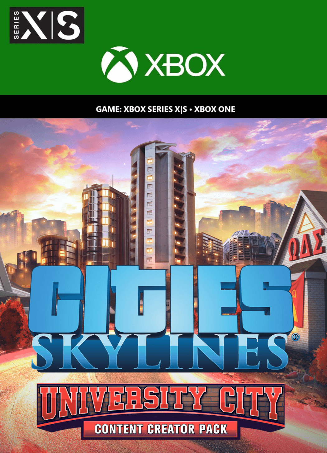 Cities: Skylines: University City Xbox Live key | Cheaper | ENEBA