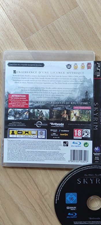 The Elder Scrolls V: Skyrim PlayStation 3 for sale