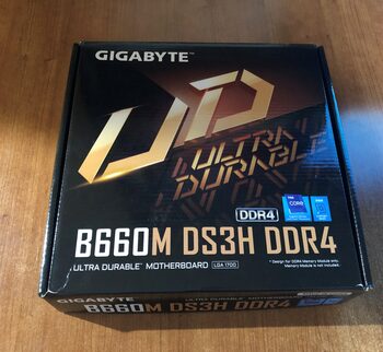 Gigabyte B660M DS3H Intel B660 Micro ATX DDR4 LGA1700 1 x PCI-E x16 Slots Motherboard