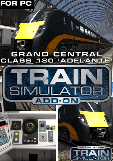 E-shop Train Simulator: Grand Central Class 180 'Adelante' DMU (DLC) (PC) Steam Key GLOBAL