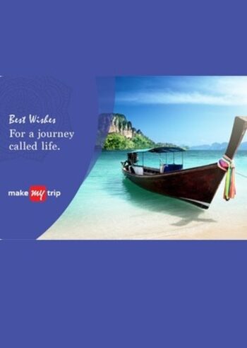 Buy MakeMyTrip 7500 INR gift card at a cheaper price