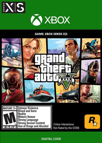 E-shop Grand Theft Auto V (Xbox Series S|X) Xbox Live Key GLOBAL