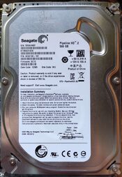 Seagate Pipeline HD 500 GB HDD Storage