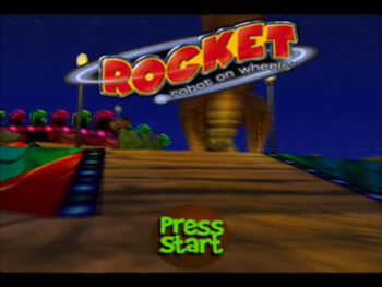 Rocket: Robot on Wheels Nintendo 64