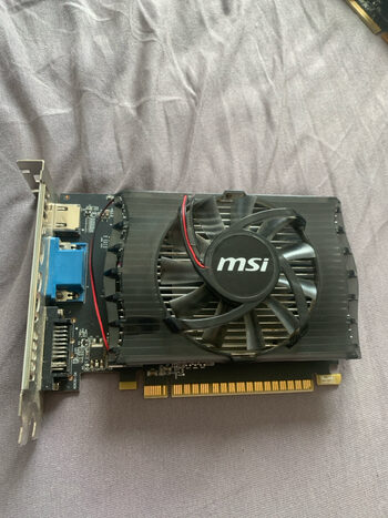 MSI GeForce GT 730 2 GB 700 Mhz PCIe x16 GPU