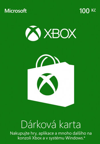 Xbox Live Gift Card 100 CZK (CZ) Xbox Live Key CZECH REPUBLIC